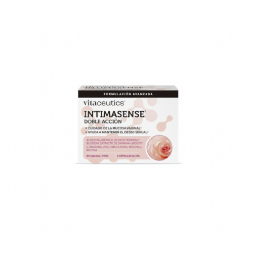 Vitaceutics Intimasense doble accion 60 caps