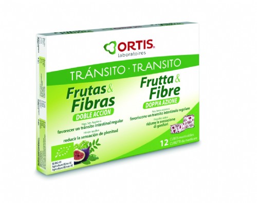 ORTIS FRUTAS Y FIBRAS DOBLE ACCION 12 CU