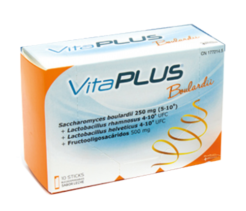 VITAPLUS BOULARDII BUCODISPERSABLE (10 STICKS)