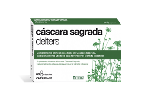 CASCARA SAGRADA DEITERS - 200 MG 60 CAPS