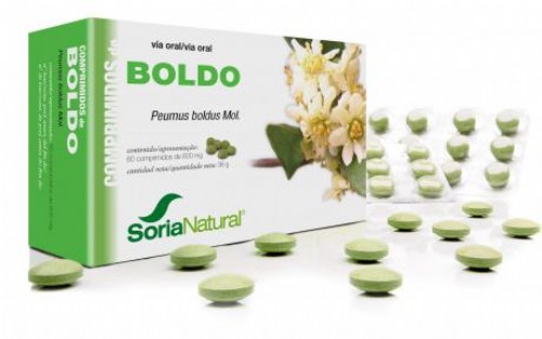 Soria Natural Boldo Comprimidos 60comp