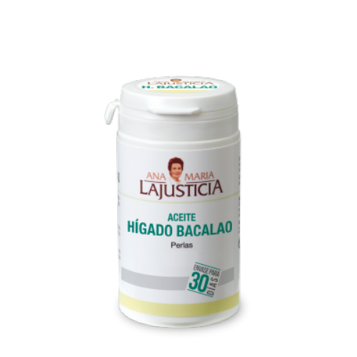 ACEITE HIGADO BACALAO LAJUSTICIA 90 PERL
