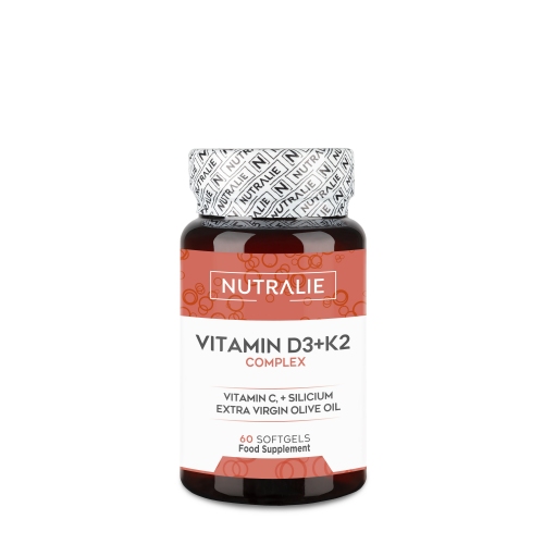 Nutralie vitamin d3 + k2 complex (60 capsulas)