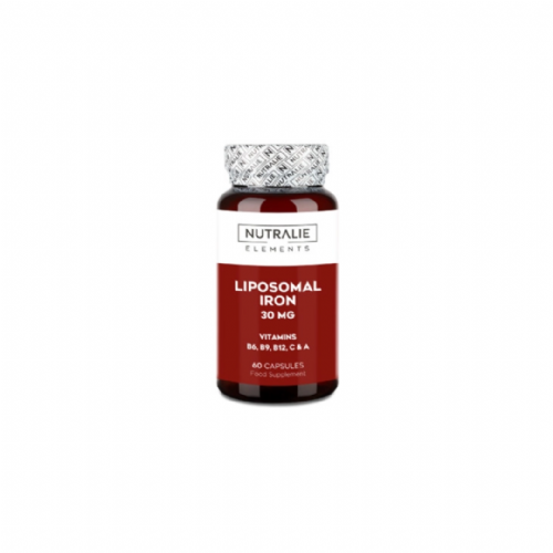 Nutralie liposomal iron hierro 30 mg 60 caps