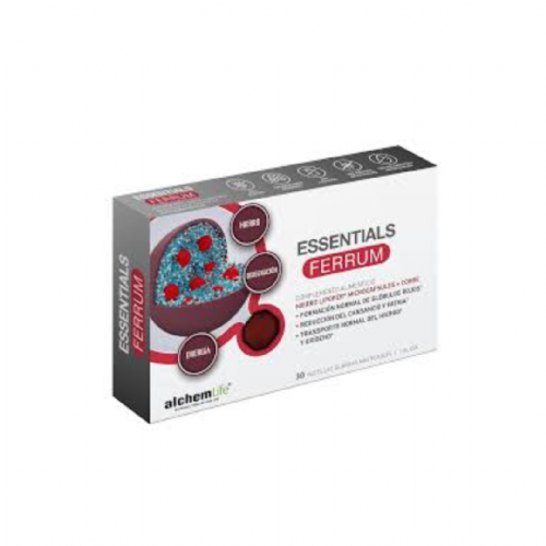 Essentials ferrum  30 gominolas