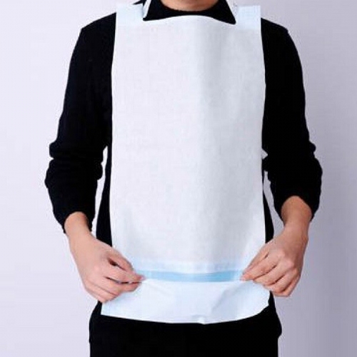 Baberos desechables 36 x 66 + 10 cm 50 uds