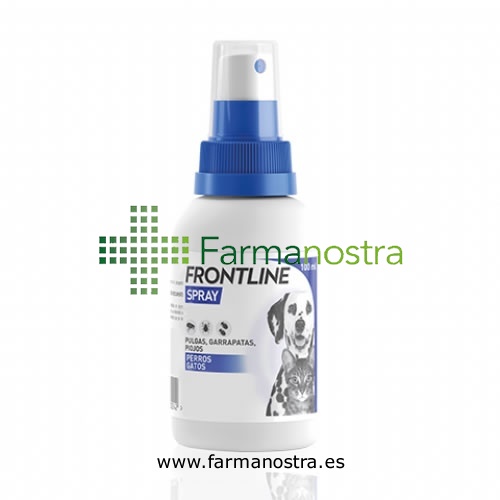 FRONTLINE SPRAY 2,5 mg/ml SOLUCION PARA PULVERIZACION CUTANEA