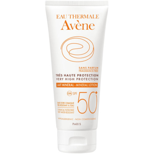 avene spf 50+ leche pantalla fisica (100 ml)