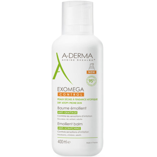A-derma exomega control balsamo emoliente  1 envase 400 ml