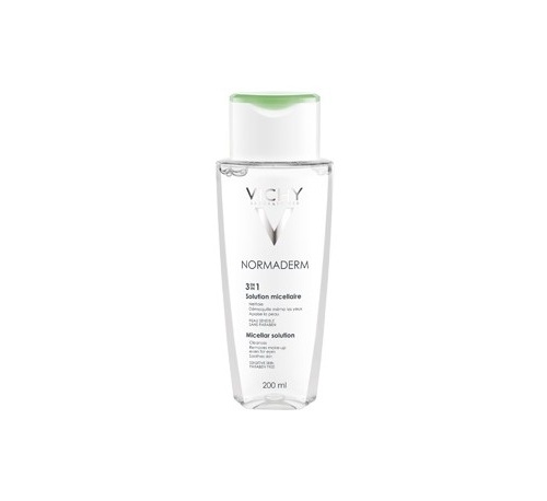 PIELES CON IMPERFECCIONES Y SENSIBLES normaderm solucion micelar 3 en 1 (200 ml)