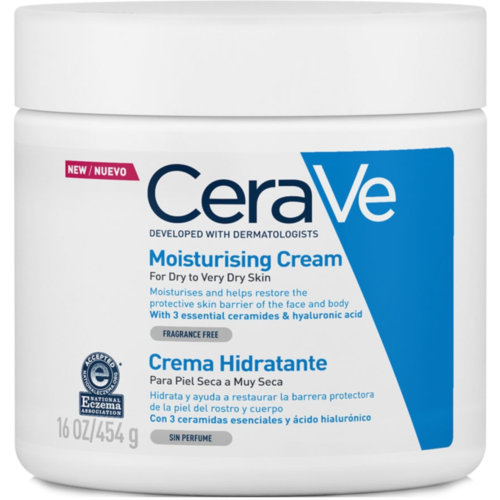Cerave crema hidratante piel seca (1 envase 454 g)