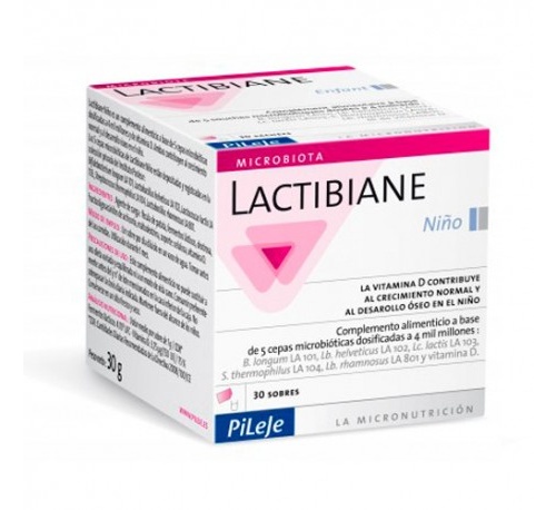 lactibiane enfant pileje (2.5 g 30 sobres)