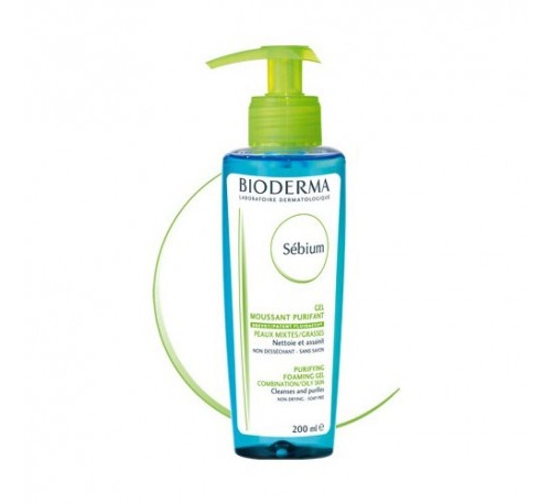BIODERMA sebium gel moussant (200 ml con dispensador)