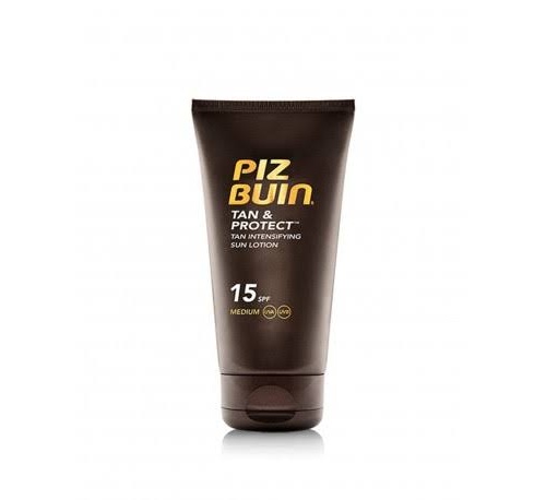 LOCION SOLAR INTENSIFICADORA DE BRONCEADO piz buin tan & protect fps - 15 proteccion media (150 ml)