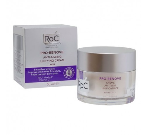 TEXTURA RICA roc pro-renove crema antiedad unificante (50 ml)