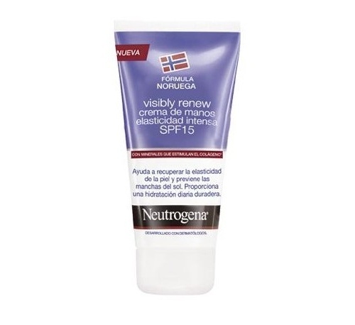 CREMA DE MANOS ELASTICIDAD INTENSA neutrogena visibly renew spf 20 (75 ml)