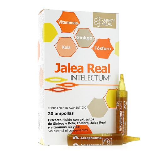 arkoreal jalea real intelectum qi (10 ampollas)