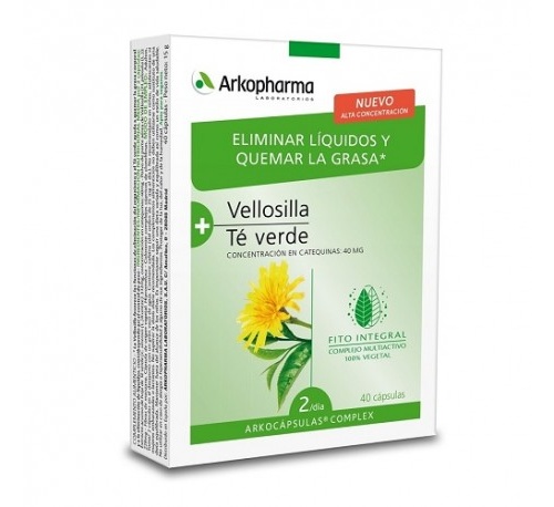 Arkopharma te verde y vellosilla arkocapsulas complex (40 capsulas)