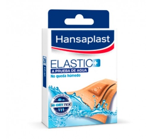 APOSITO ADHESIVO hansaplast elastic resistente al agua (20 u)
