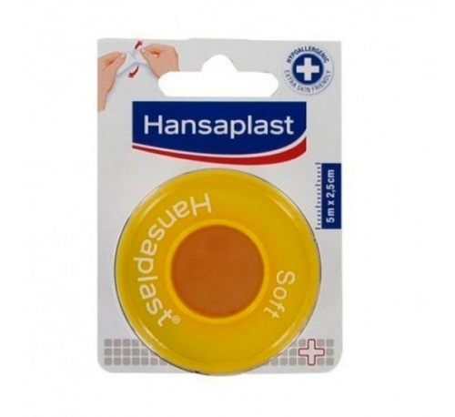 HANSAPLAST SOFT esparadrapo hipoalergico (5 x 2,5 cm)