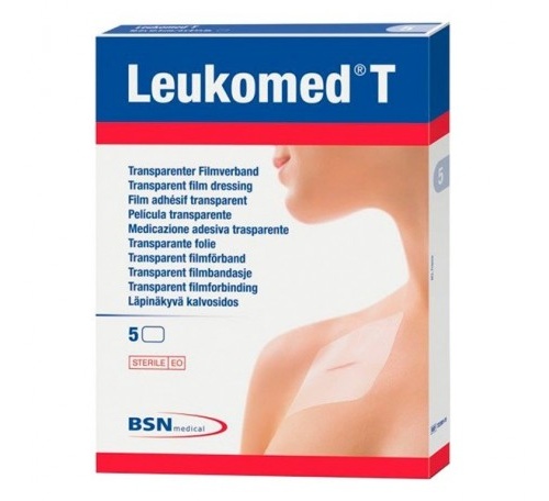 APOSITO ESTERIL ADH leukomed t (10 x 25 cm 5 apositos)