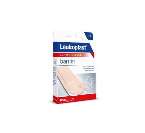 APOSITO ADH leukoplast barrier (transp 22 mm x 72 mm 10 u)