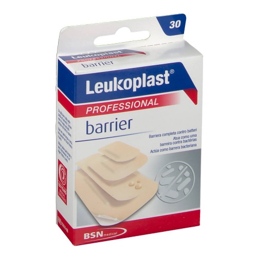APOSITO ADH leukoplast barrier (transp surtido 30 u)
