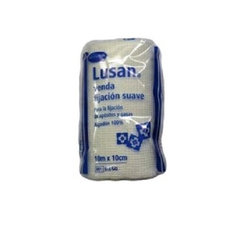 LUSAN FIJACION SUAVE venda de gasa hidrofila cambric (10 x 10 cm)