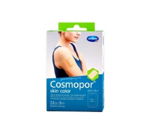 APOSITO ESTERIL cosmopor skin color (10 cm x 8 cm  5 apositos)