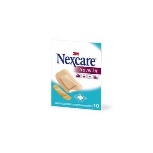 APOSITO ADHESIVO 3m nexcare travel (kit surtido 10 apositos)