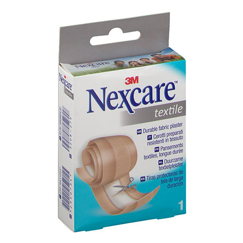 3m nexcare textile - aposito adhesivo (5 unidades 10 cm x 6 cm para cortar)