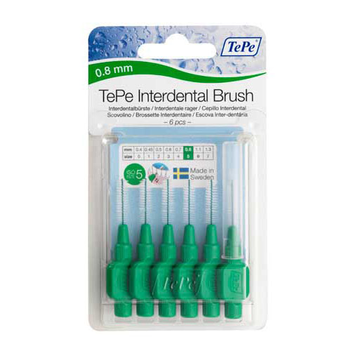CEPILLO INTERDENTAL (0.8 MM VERDE)