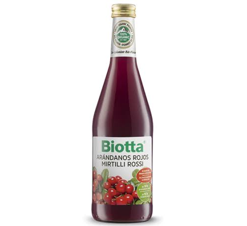 Biotta jugo de arandanos rojos (500 ml)