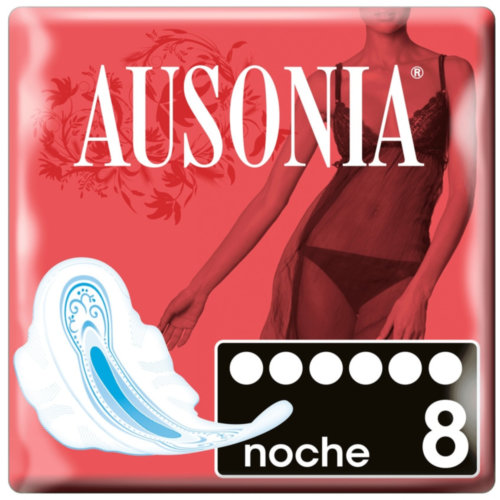 AUSONIA SENSITIVE compresas higienicas femeninas (normal 14 u)