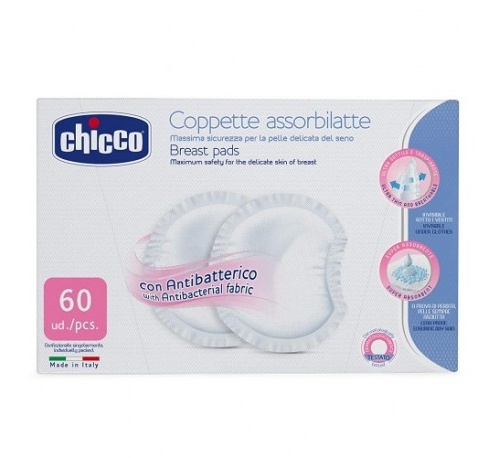 CHICCO discos absorbentes lactancia (60 u)
