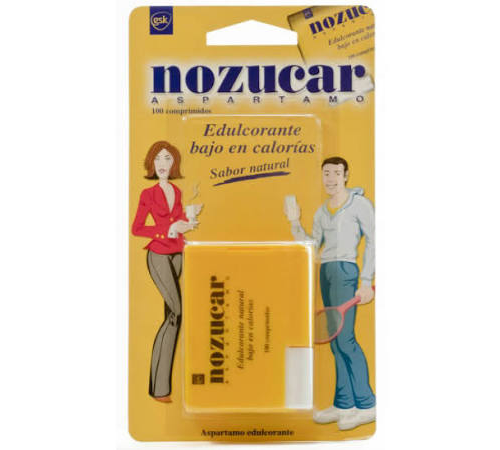 ASPARTAMO nozucar (500 u)