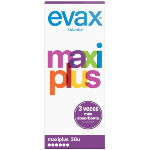 Protectores evax - protege slip (maxi plus 30 protege-slip)