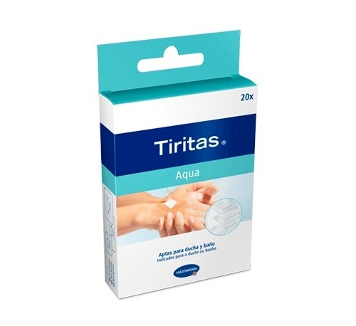 APOSITO ADHESIVO tiritas aqua (3 tamaños 20 u)