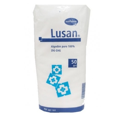 LUSAN algodon zig-zag puro (50 g)