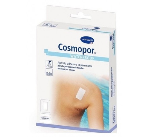 APOSITO ADHESIVO cosmopor waterproof (10 cm x 8 cm 5 u)