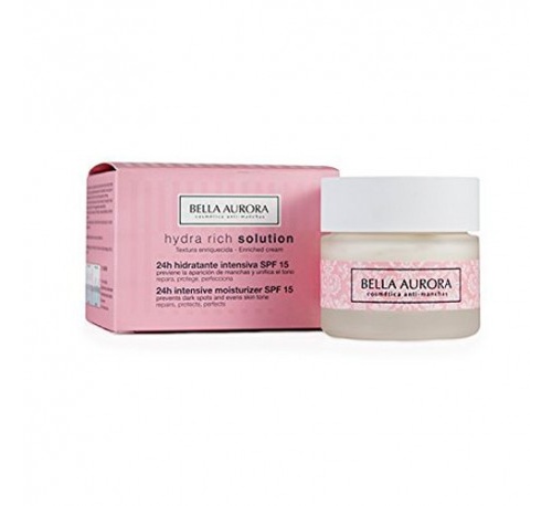 Bella aurora hydra rich solution. 24h hidrat int