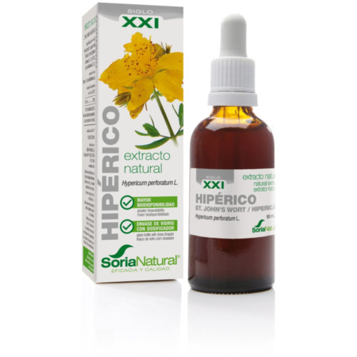 Hiperico extracto natural siglo xxi  1 frasco 50 ml con dosificador