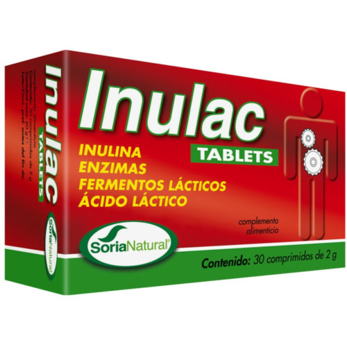 Soria Natural Inulac 30 tabletas