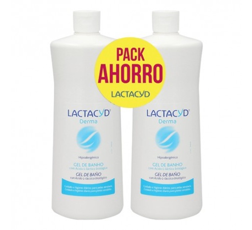 LACTACYD DERMA 1L 2U 50%DTO