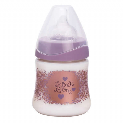 Biberon tetina fisiologica silicona - premium bonhomia (1 unidad 150 ml talla s)