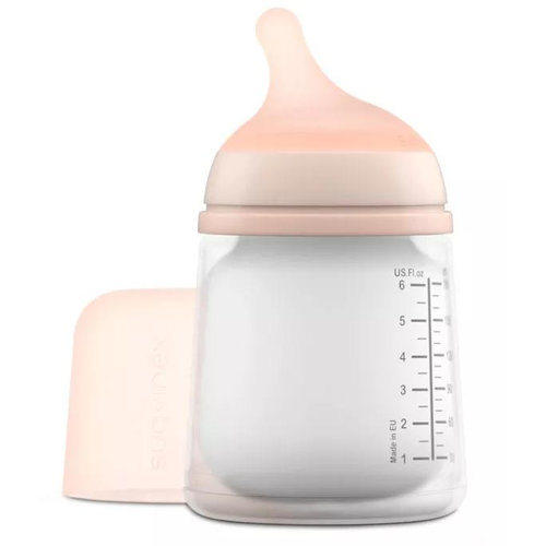 Biberon anticolico tetina lactancia silicona mixta - suavinex (180 ml)