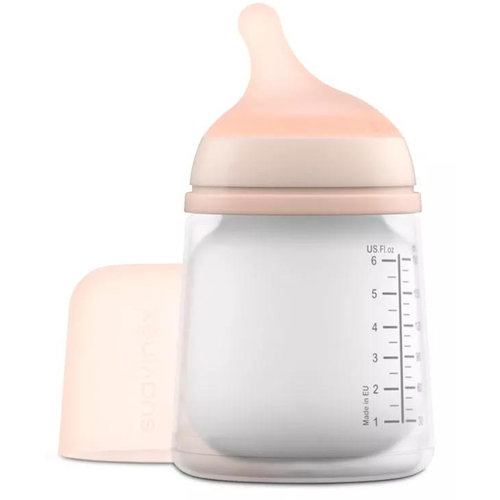 Suavinex zero biberon antic b/ancha sili flujo s +0m 180ml