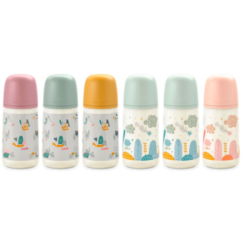 Biberon tetina silicona fisiologica - suavinex (flujo m 270 ml)