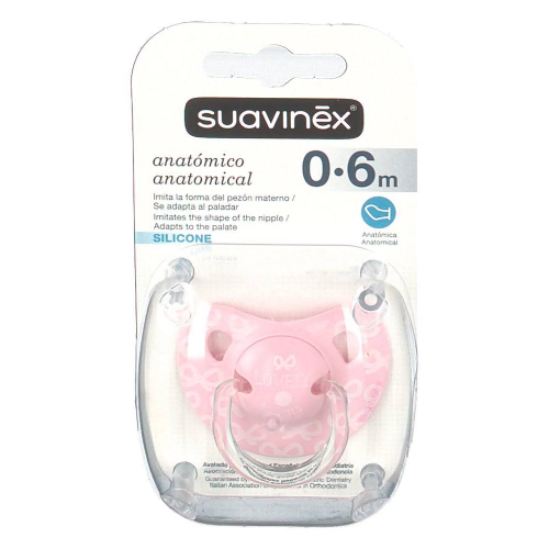 SUAVINEX chupete silicona t anatomica (0- 6 m)