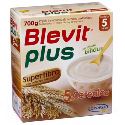 blevit plus superfibra papilla 5 cereales (300 g)